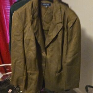 Brown Blazer By First Lady 22w